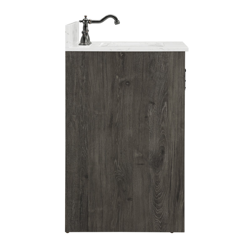 Sand & Stable Jillian 54'' Double Bathroom Vanity with Engineered Stone